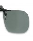 Suplemento pinza abatible, gris, polarizado 60 x 52 mm