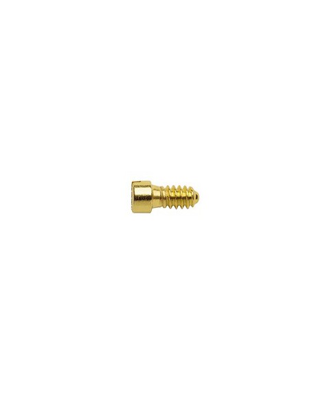 Tornillo, cierre aro, dorado, 1.4 mm 50 Un.