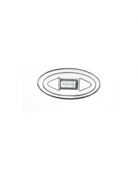 Plaqueta, silicona, superfina, (primadona)13 mm. 6 Un.