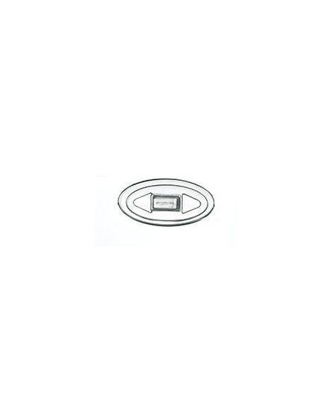 Plaqueta, silicona, superfina, (primadona)13 mm. 6 Un.