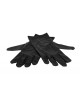 Guantes microfibra, negro, 26 cms, 1 par