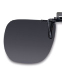 Suplemento pinza abatible, Gris, No polarizado, 62 x 56 (85%)
