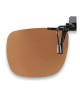Suplemento pinza abatible, Marron, No polarizado, 62 x 56 (85%)