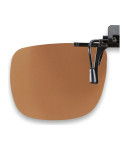 Suplemento pinza abatible, Marron, No polarizado, 62 x 56 (85%)