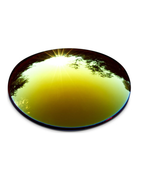 Lente cr-39 Espejo Naranja Polarizado