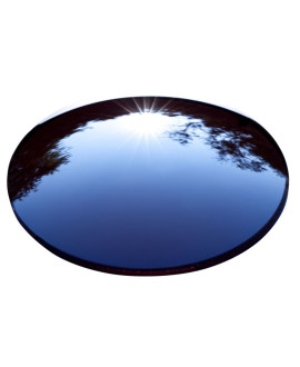 Lente CR-39, espejo plata, B8, 2 Un.