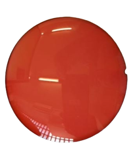 Lente CR-39, NARANJA, B6,  50% 2 Un.