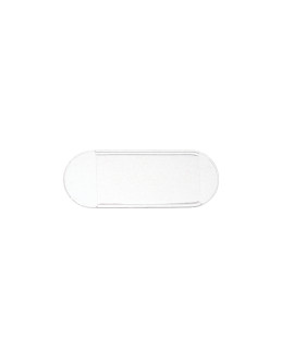 Portaprecio cristal 45 x 15 mm. 100 Un.