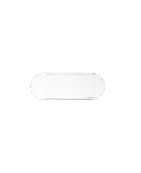 Portaprecio cristal 60 x 25 mm. 100 Un.